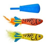 Vibrant Life Sardine Explosion Catnip Interactive Cat Toy Set, 3 Pieces