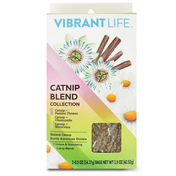 Vibrant Life Catnip Blends Collection, 0.5 oz, 3 Pack, Variety