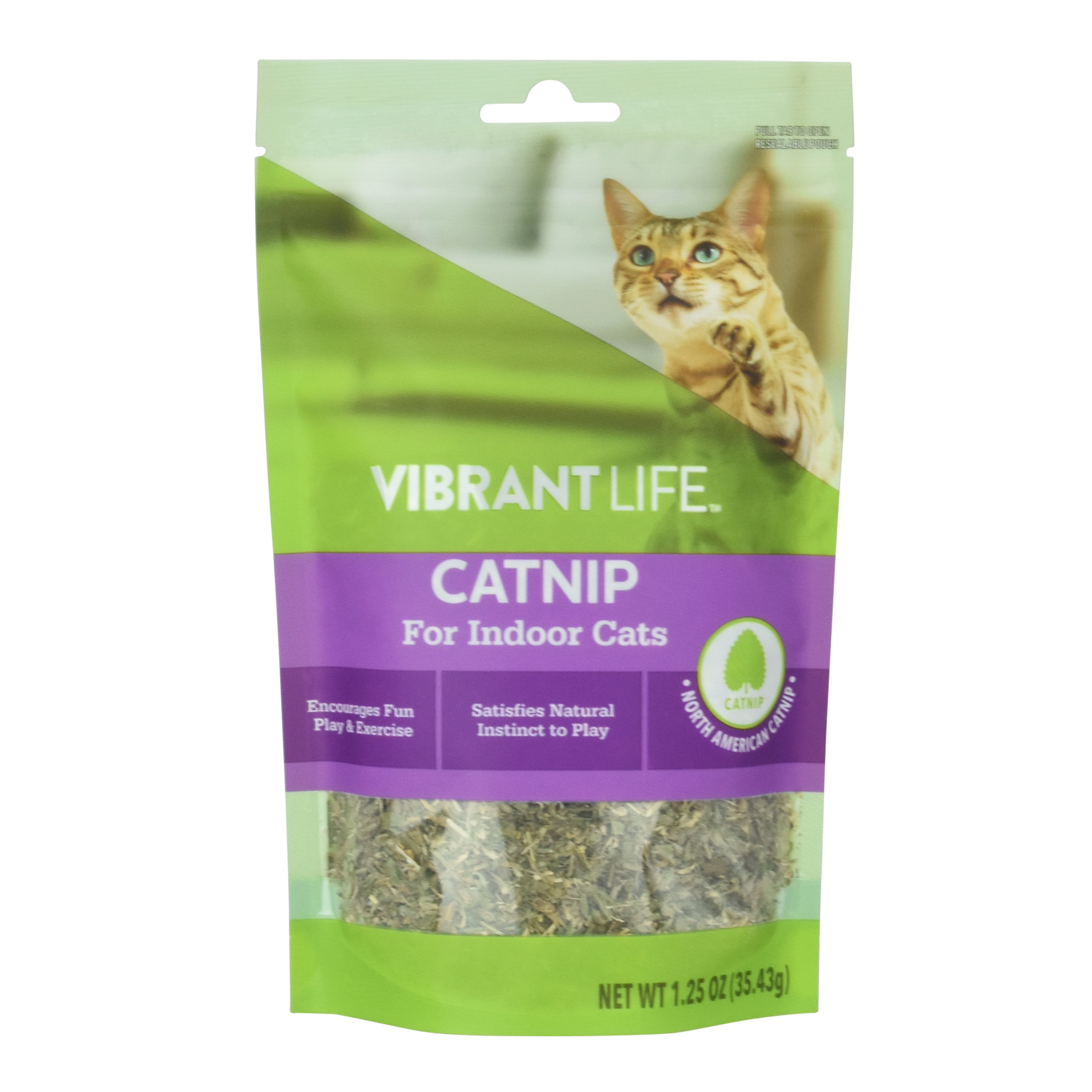 Vibrant Life Catnip for Cats, 1.25 oz Bag
