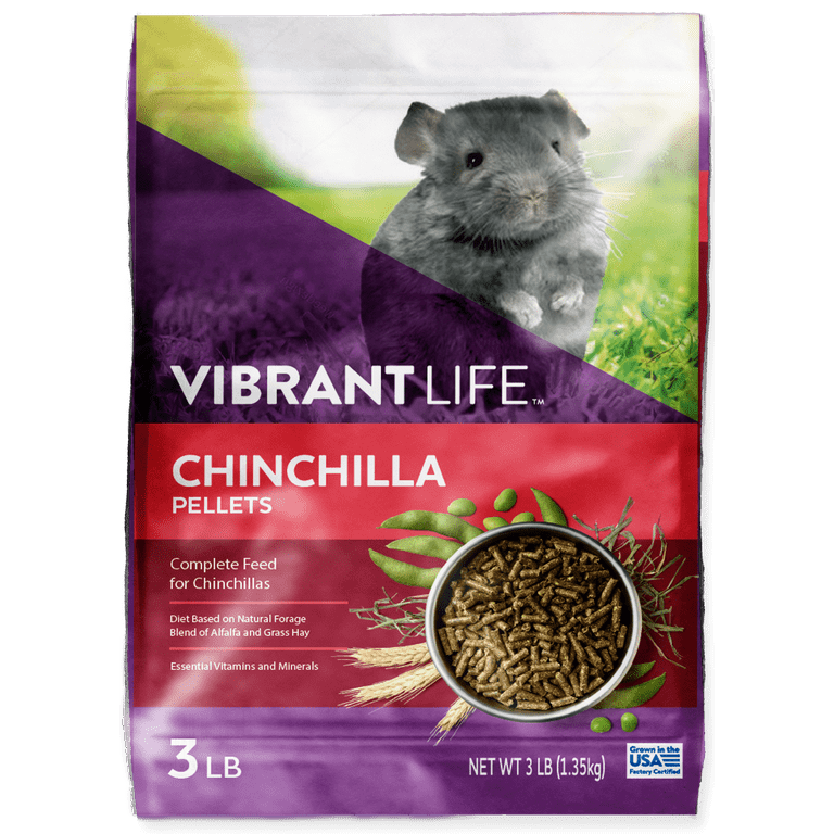 Chinchilla food walmart online