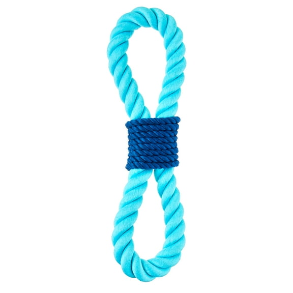 Vibrant Life Chomp and Tug Buddy Rope Dog Toy, Chewable