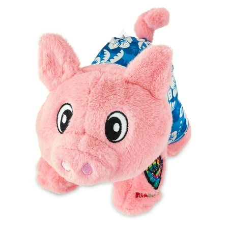 Vibrant Life Cozy Buddy Chew Dog Toy, 8" Hula Pig, Medium Chew Level