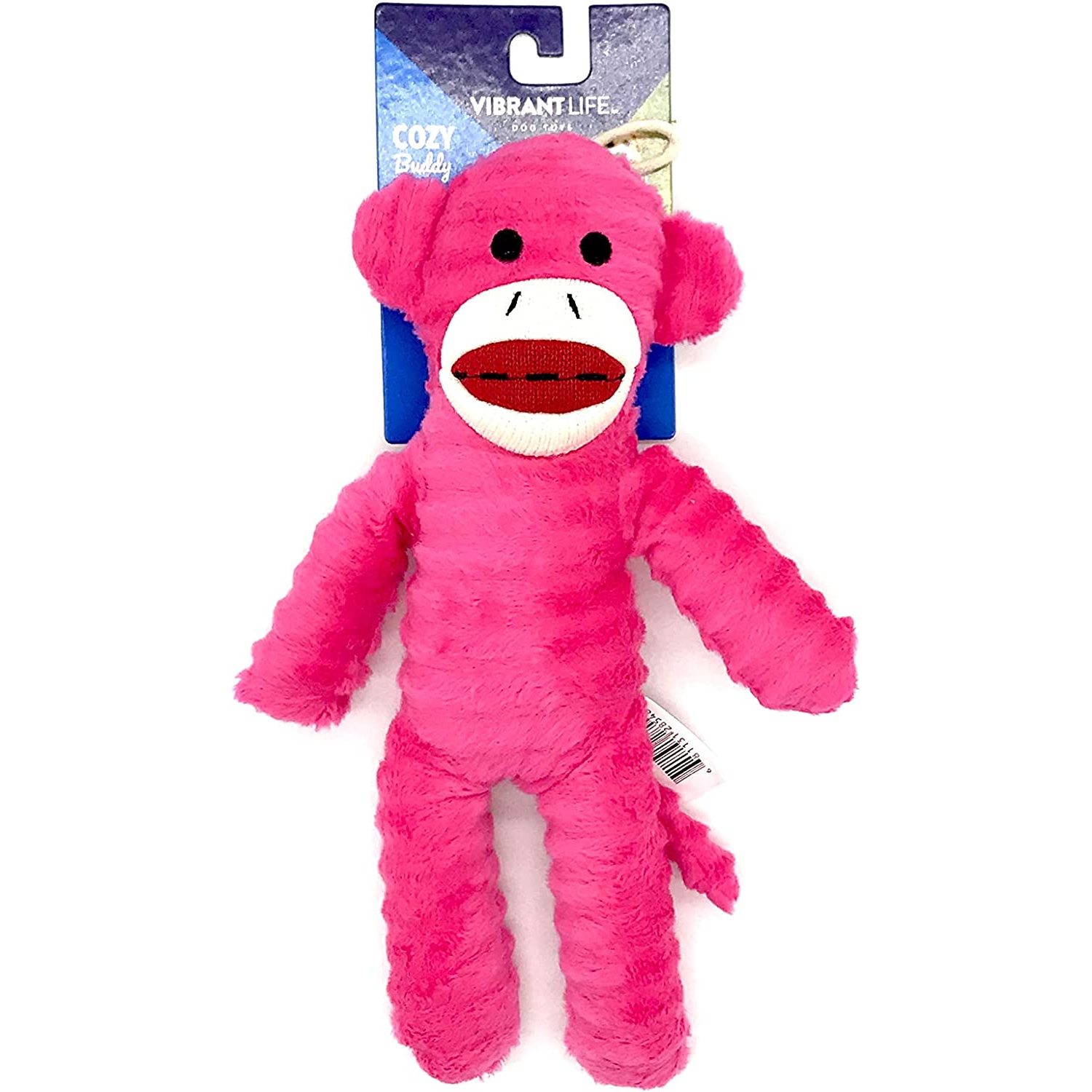 Vibrant Life Cozy PP Monkey Dog Toy.