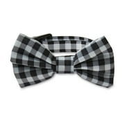 Vibrant Life, Dog Collars, Gingham 3D Bow Tie Fashion Pet Collar, Multi-Color, Size XS