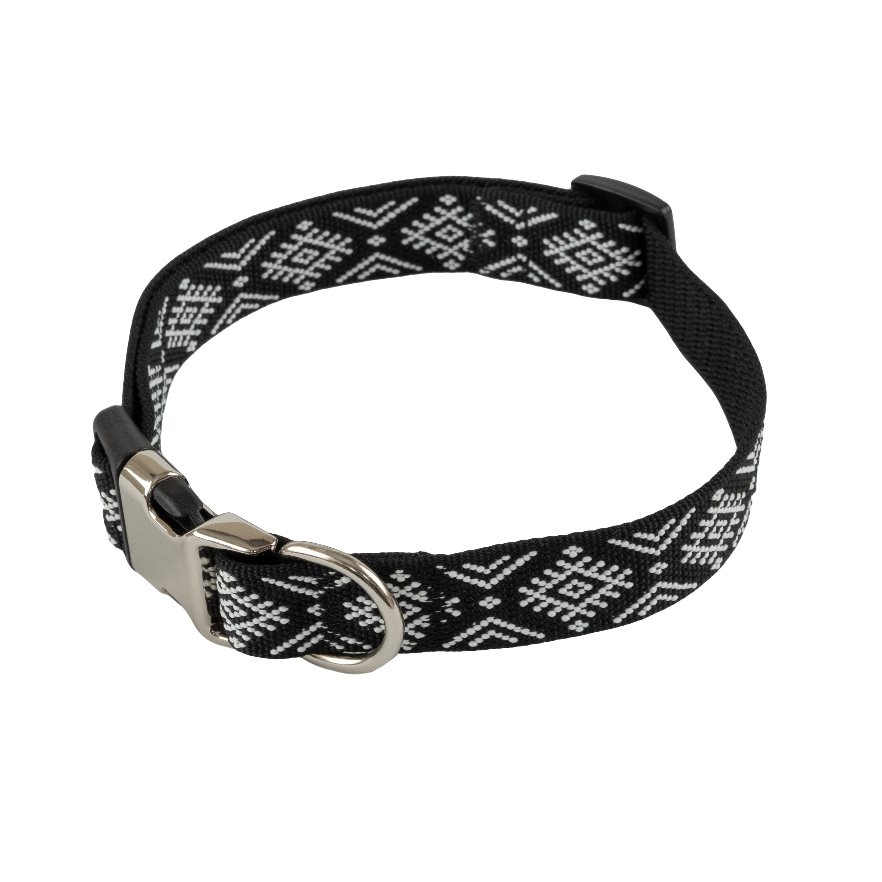 Vibrant Life, Dog Collars, Tribal Diamond Print Fashion Pet Collar