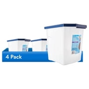 (4 pack) Vibrant Life Pet Food Storage Container, Medium, 10 lb Capacity deal from Walmart