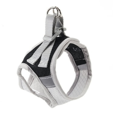 Vibrant Life Dog Harness, Black, Wrap Style, Extra Small