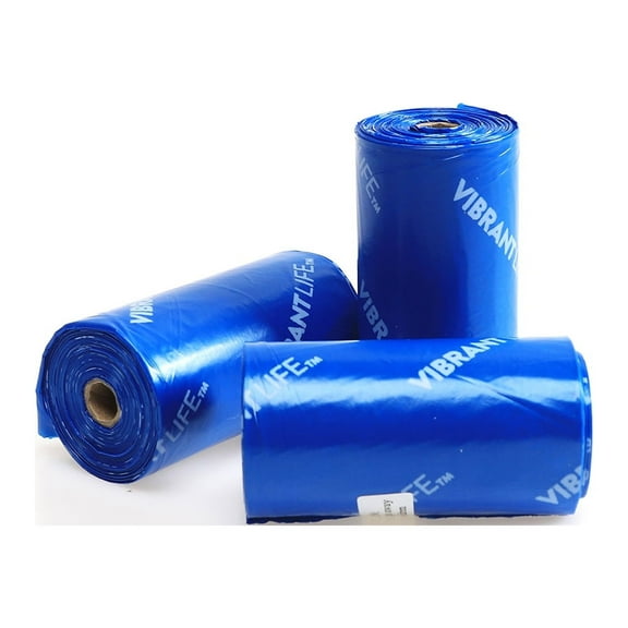 Vibrant Life Dog Poop Bags, Leak Proof, Strong Waste Bag For Dogs, 15 Count