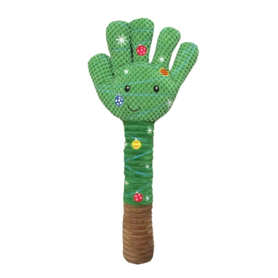 Vibrant Life Dog Toys Q4 Feature Green Hand Plush