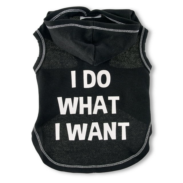 Vibrant Life, Dog and Cat Clothes, I Do What I Want Spring Pet Hoodie