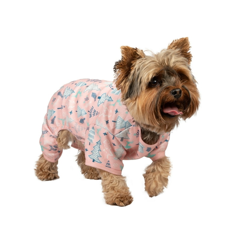 Printed Dog Pajamas Pet Clothes For Small Medium Dog Cat Puppy Button Shirts