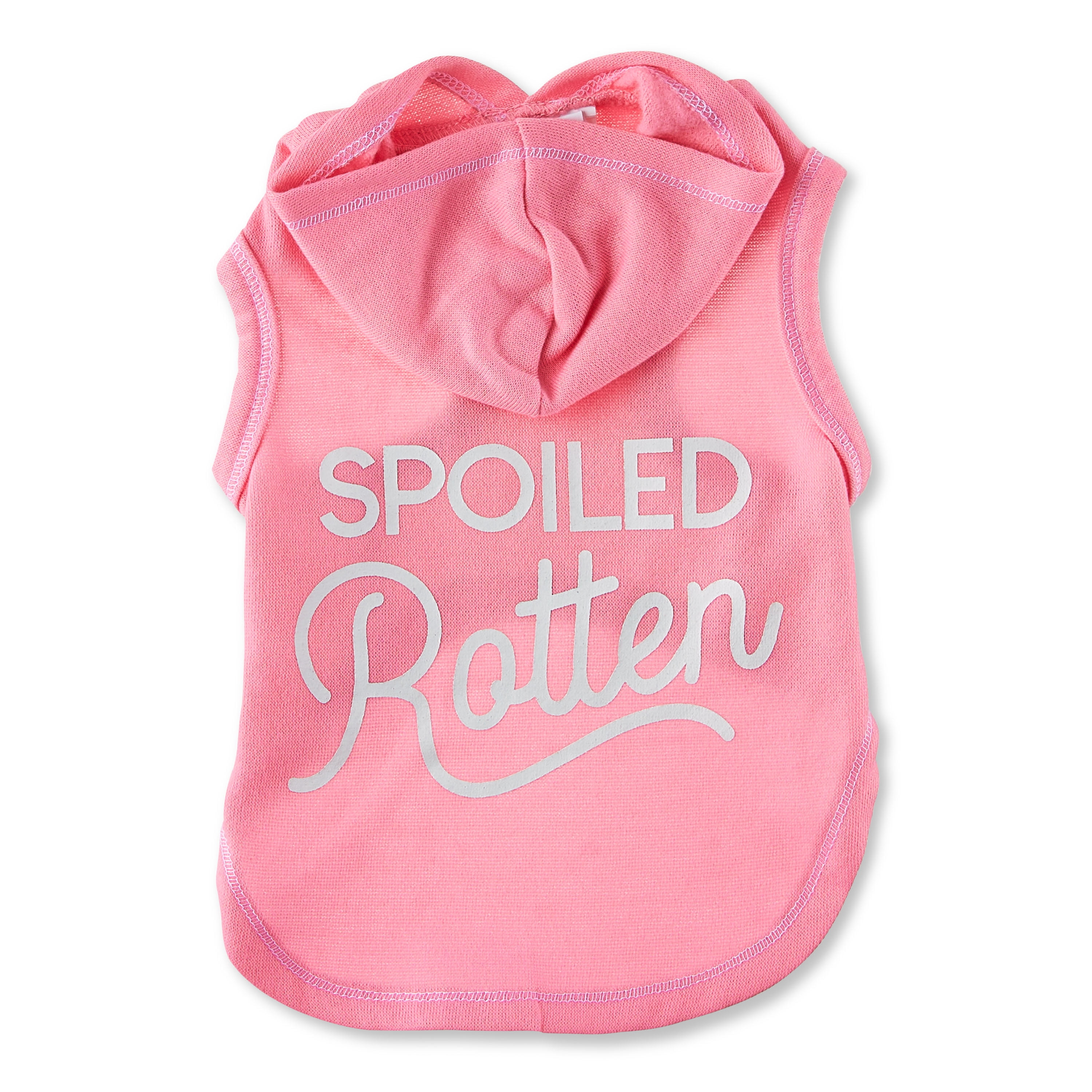 Vibrant Life, Dog and Cat Clothes, Spoiled Rotten Spring Pet Hoodie