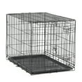 Vibrant Life Double Door Metal Wire 42" Dog Crate, LeakProof Pan and