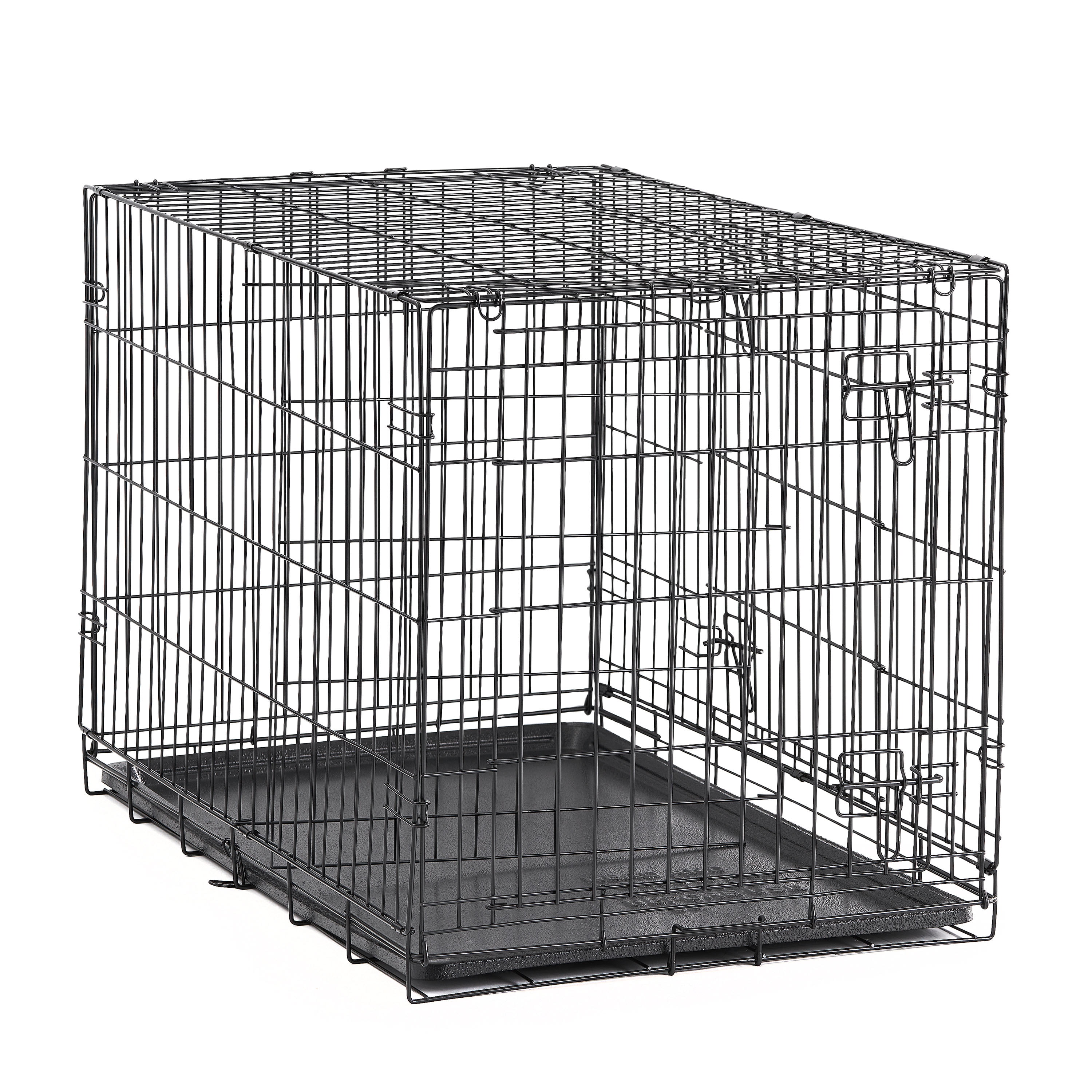 Pets at Home Double Door Dog Crate Grey X Small