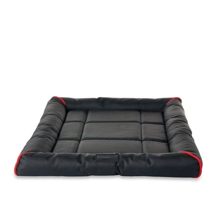 Vibrant Life Durable and Water-Resistant Crate Mat, Black, 24"