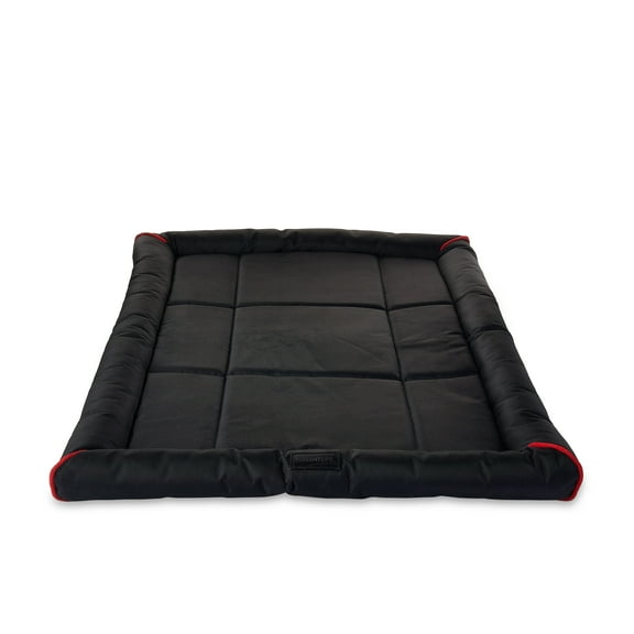 Vibrant Life Durable & Water-Resistant Dog Crate Mat, Black, 35"