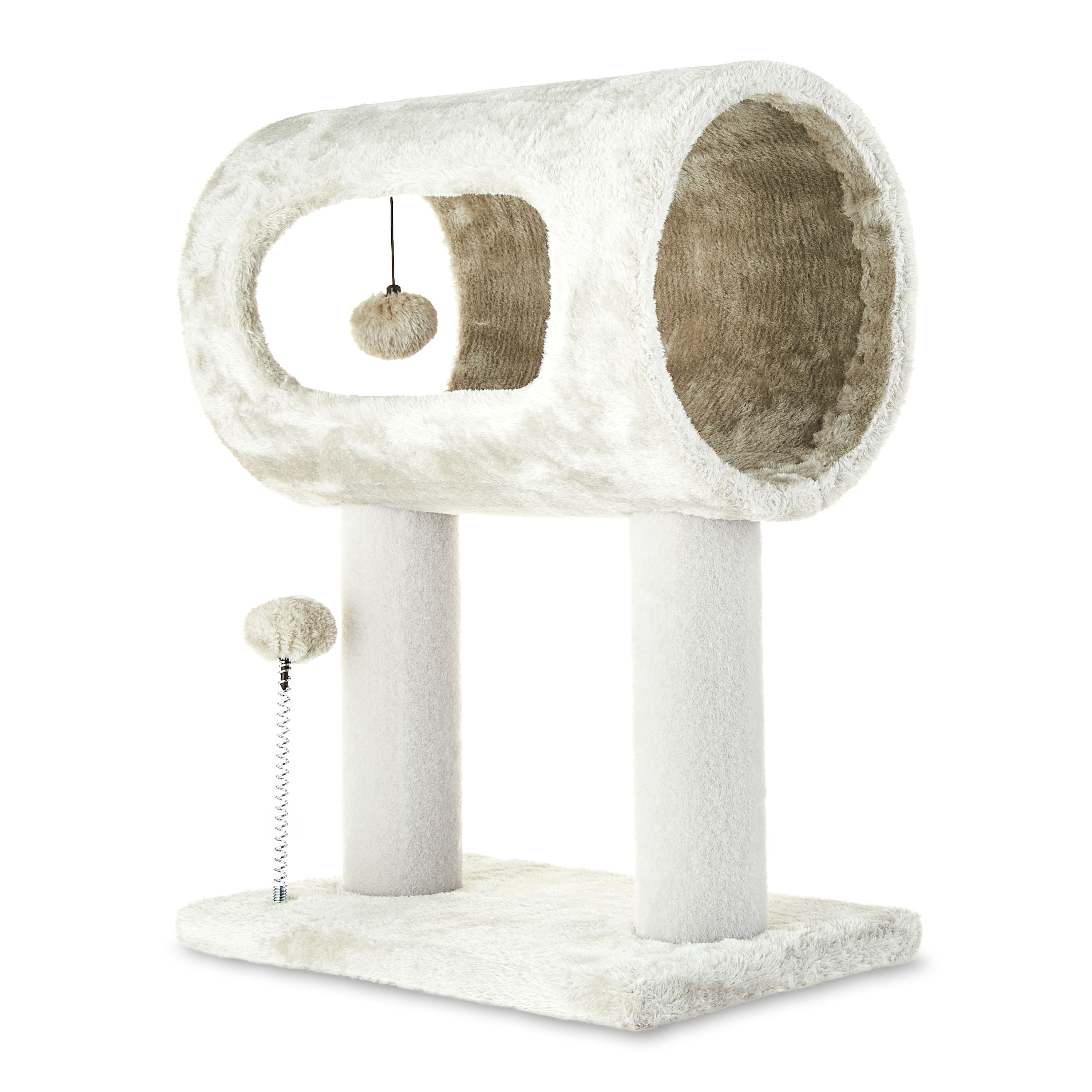 Cat tree top with tunnel