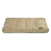 Vibrant Life Extra Large Dog Bed, Tufted Plush Tan 38" x 48"