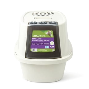 Vibrant Life Extra Large Hooded Enclosed Cat Litter Box