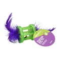 thumbnail image 1 of Vibrant Life Feather Rattle Cat Toy, Green, 1 of 9