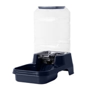Vibrant Life Gravity Pet Feeder for Dogs and Cats, Medium, Navy, 5 Pound Capacity