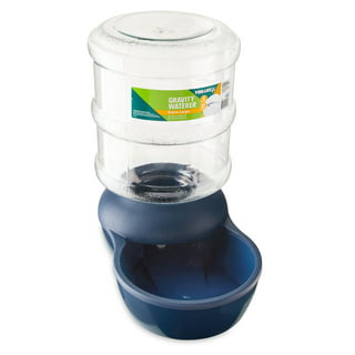 Big dog water bowl. Easy to clean and waters the trees when  draining/changing out the water.
