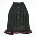 thumbnail image 1 of Vibrant Life Gray Wavycable Dog Sweater, XXS, 1 of 2