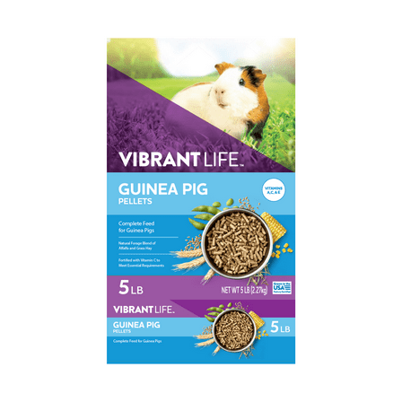 Vibrant Life Guinea Pig Pellets, 5 lb