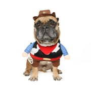 Vibrant Life Halloween Dog Costume and Cat Costume: Cowboy, Size S