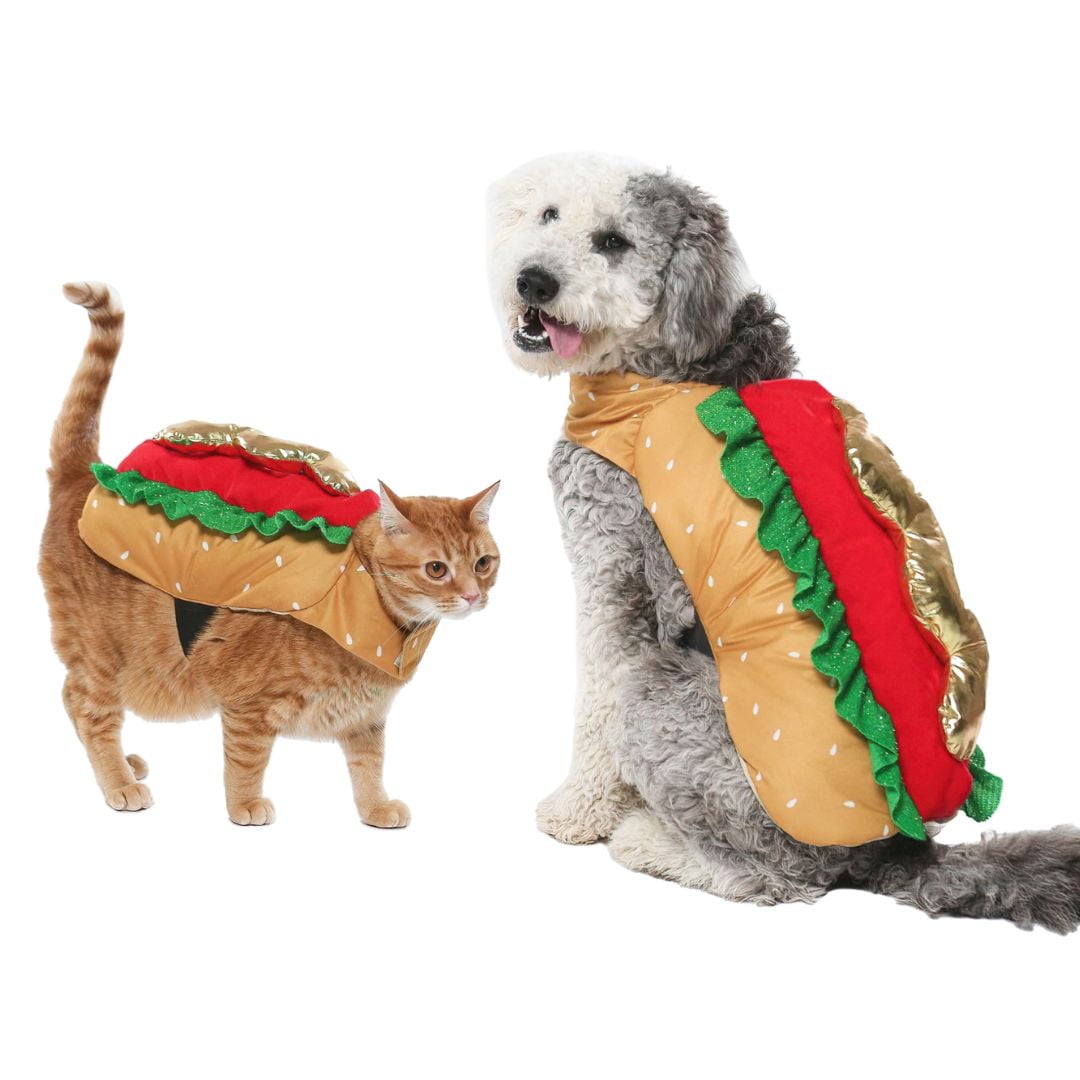 Vibrant Life Halloween Dog Costume and Cat Costume Hotdog, Size Extra