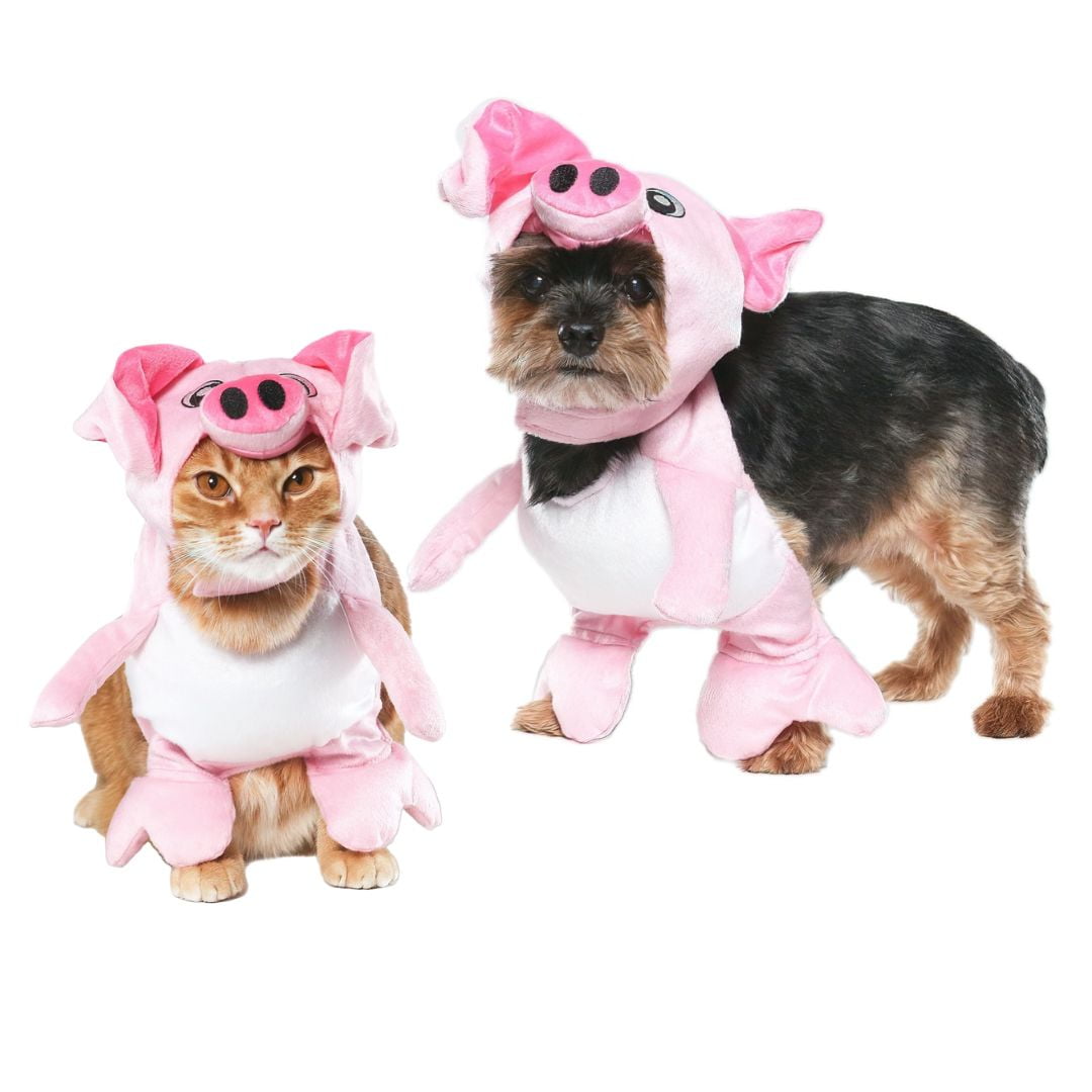 Vibrant Life Halloween Dog Costume and Cat Costume: Pig, Size Large
