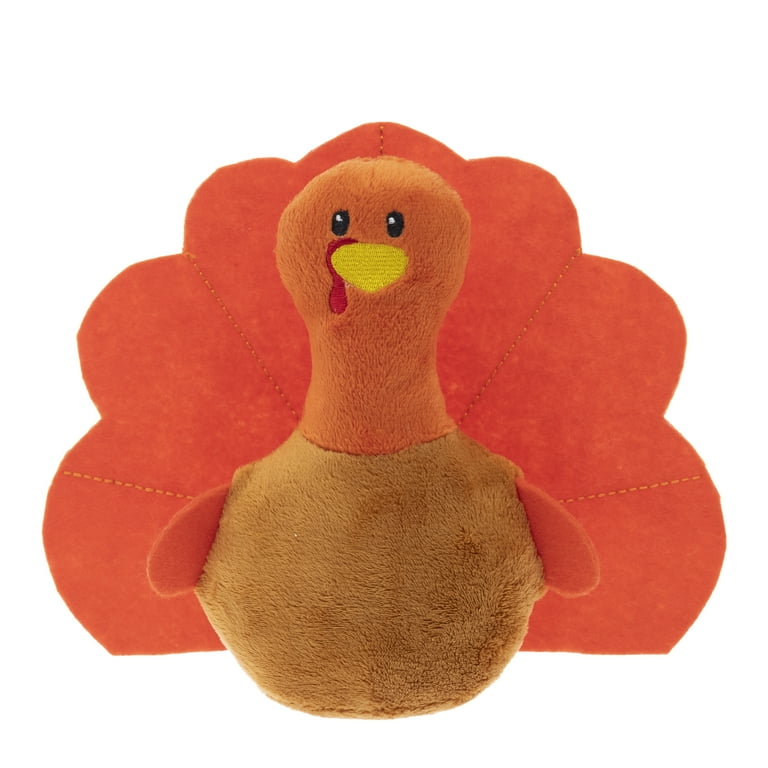 Vibrant Life Halloween Dog Toy Fall Turkey Plush Walmart