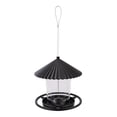 thumbnail image 1 of Vibrant Life Hanging Hopper Bird Feeder, 2.5 lb Capacity, Black, 1 of 9