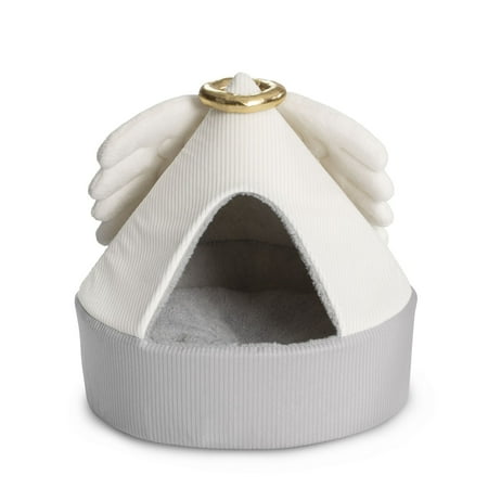 Vibrant Life Heavenly Angel Small Hideaway Pet Bed, 17"