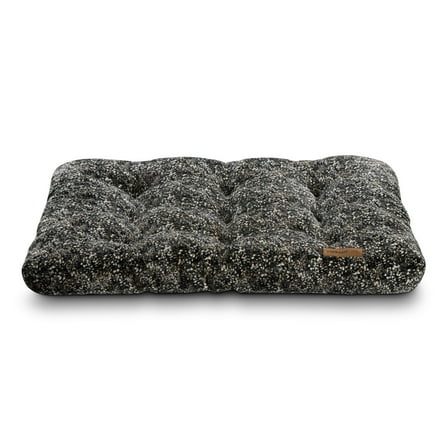 Vibrant Life Large Dog Bed, Plush Pillow Bed For Large Breeds, Large, 42" x 32", Black