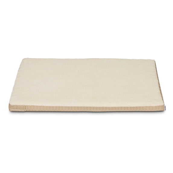 Vibrant Life Large Orthopedic Foam Dog Bed for Large Breeds, Large, 36" x 27", Tan