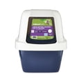 thumbnail image 1 of Vibrant Life Large Sifting Hooded Enclosed Cat Litter Box, Blue, 1 of 7