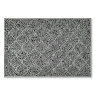 Vibrant Life Large Trapper Litter Mat, 35" x 23", Gray