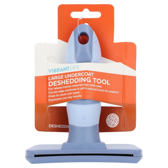 Vibrant Life Large Undercoat Deshedding Tool