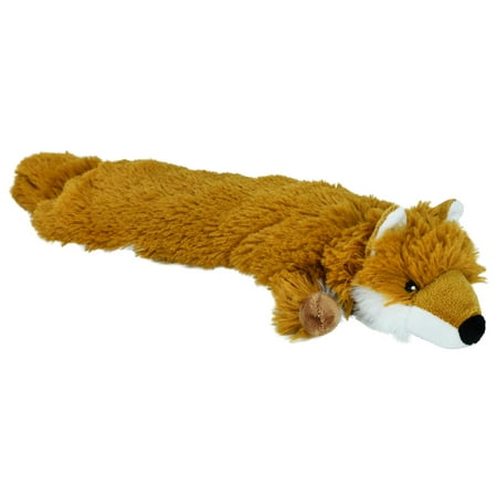 Vibrant Life Cozy Buddy Long Fox Plush Dog Toy, Character May Vary, Chew Level 1