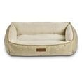 thumbnail image 1 of Vibrant Life Lounger Dog Bed, Large, Tan 36" x 27", 1 of 4
