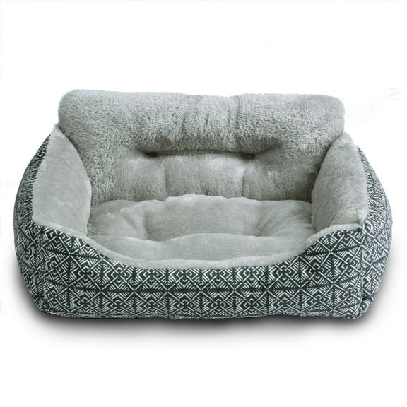 Vibrant Life Lounger Pet Bed, Small, 21” x 17”