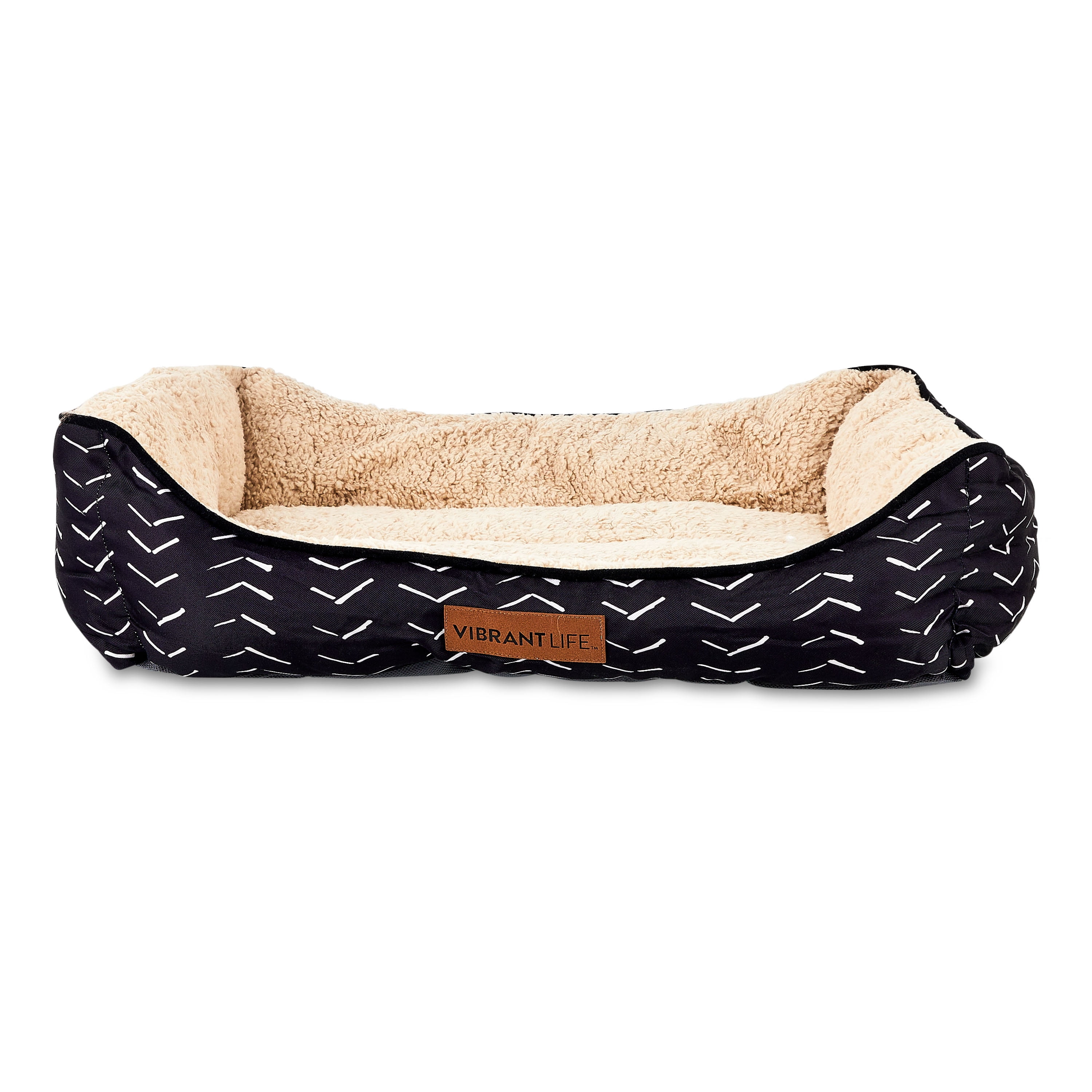 Vibrant Life Luxe Cuddler Mattress Edition Dog Bed, Medium, 27 inchx21 inch, Up to 40lbs, Size: 27 inch x 21 inch x 7 inch