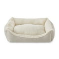 thumbnail image 1 of Vibrant Life Medium Luxe Cuddler Dog Bed, Cream, 27" x 21", 1 of 7