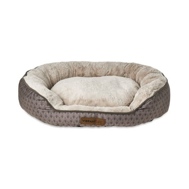 Midwest Ultra-Soft Fleece Dog & Cat Cuddle Bed, Small, Brown - Walmart.com