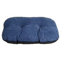 Vibrant Life Medium Rounded Rectangle Orthopedic Pet Pillow for Cats & Dogs, Blue