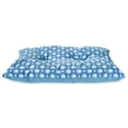 thumbnail image 1 of Vibrant Life Medium Tufted Plush Dog Bed, Blue Paw, 1 of 7