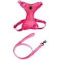 thumbnail image 1 of Vibrant Life Mesh Adjustable, Reflective Dog Walking Harness, with 6ft Leash included, Pink, Medium, 1 of 4
