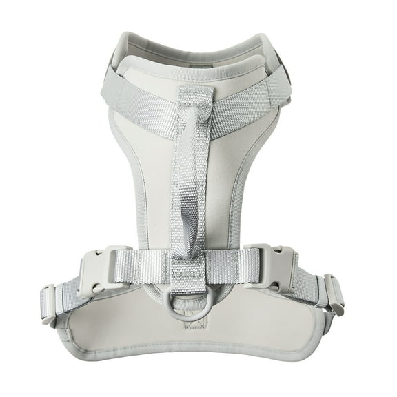 Vibrant Life Neoprene Comfort Control Monochrome Harness, Gray, Large