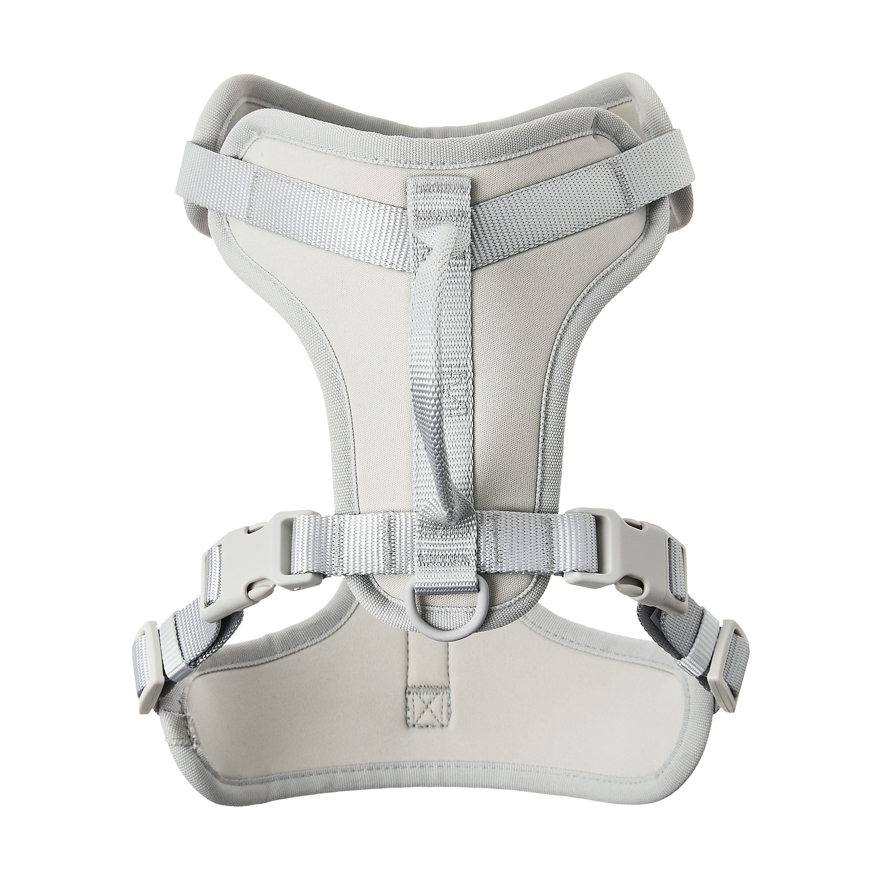 Vibrant Life Neoprene Dog Harness Gray Medium Comfort Control